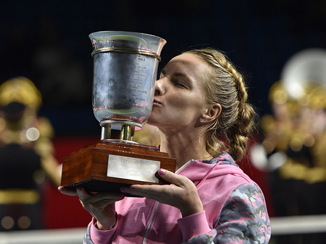 Kuznetsova Kremlin Cup Trophy 2015