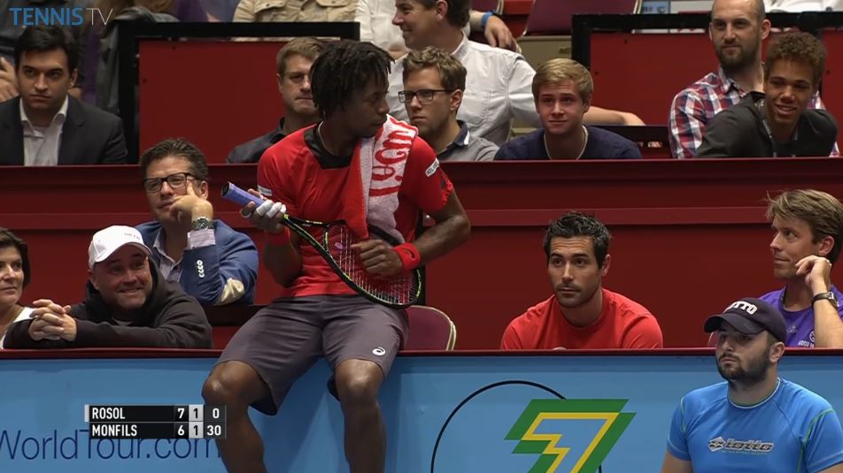 Monfils, with another touch of genius in Vienna 