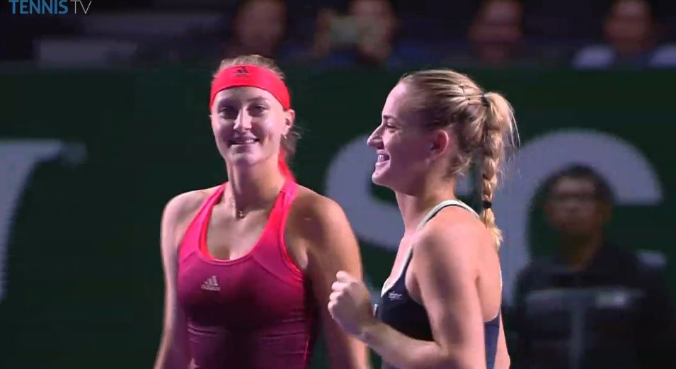 Mladenovic and Babos Notch Maiden Victory in Singapore  