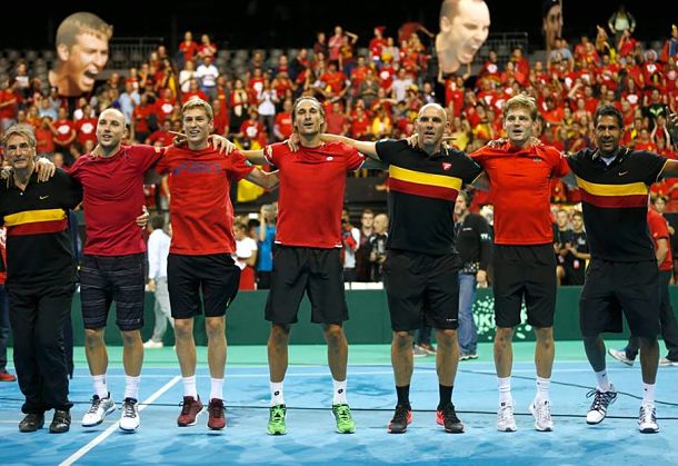 Belgian Davis Cup team