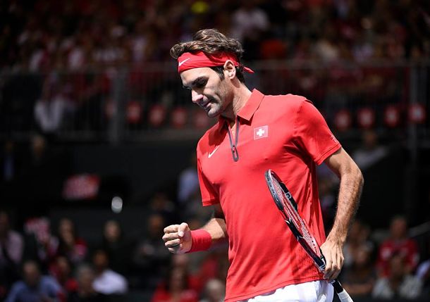 Roger Federer Davis Cup 2015