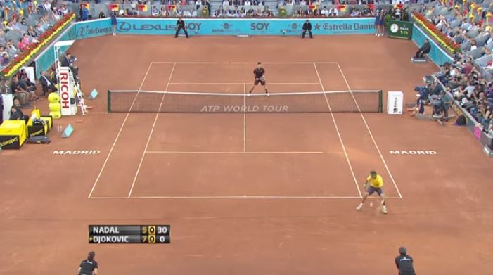 #TBT: Nadal’s Sizzling Madrid Tweener in ‘11 