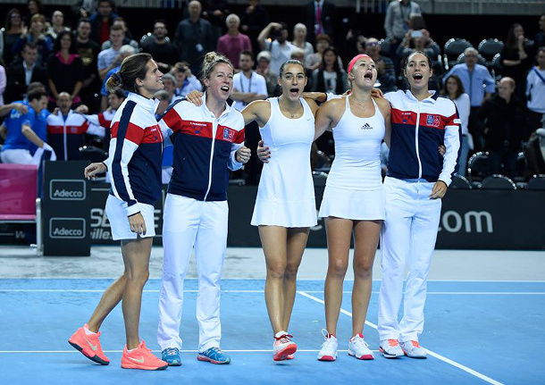 France Full Strength For Fed Cup Semifinals 