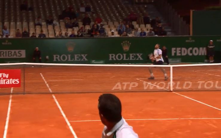 Watch: Chardy Loses Smash in the Lights  