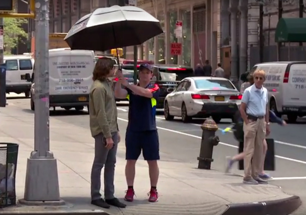 Watch: US Open Ball Crew Train in NYC Streets 