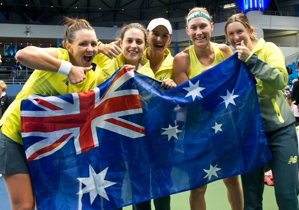 Australia to host USA in Fed Cup Playoffs 