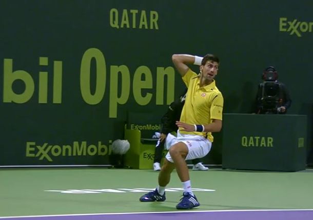 Novak Djokovic Doha 2015