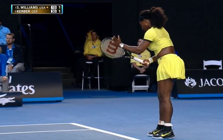 Video: Williams, Kerber Trade Shotmaking and Sportsmanship in First Set of Aussie Open Final  