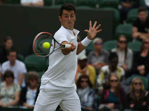 Tomic On Play Station Tennis 