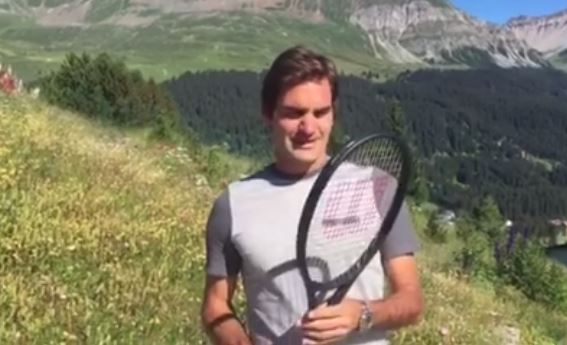 Watch: Federer Unveils New Pro Staff RF 97 Racquet  