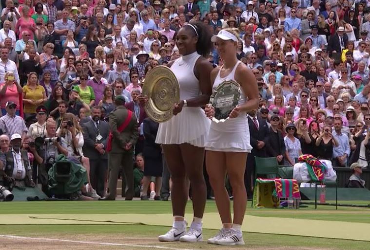Watch: Serena Williams Wins Wimbledon  