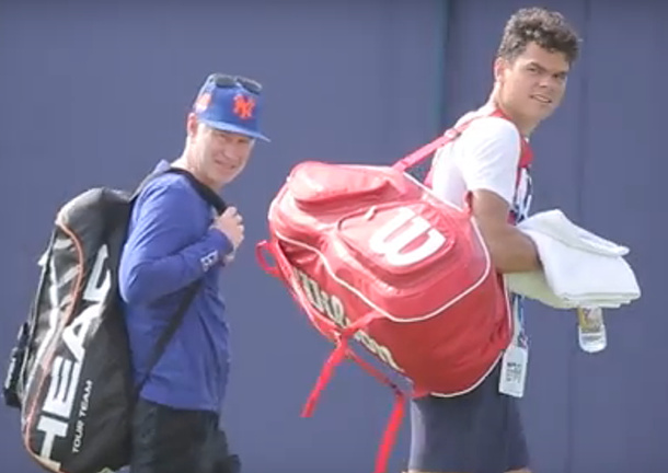 Watch: Mac and Milos Practice on Grass 