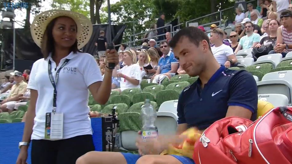 Trolled by Stuttgart DJ, All Dimitrov Can Do is Laugh 