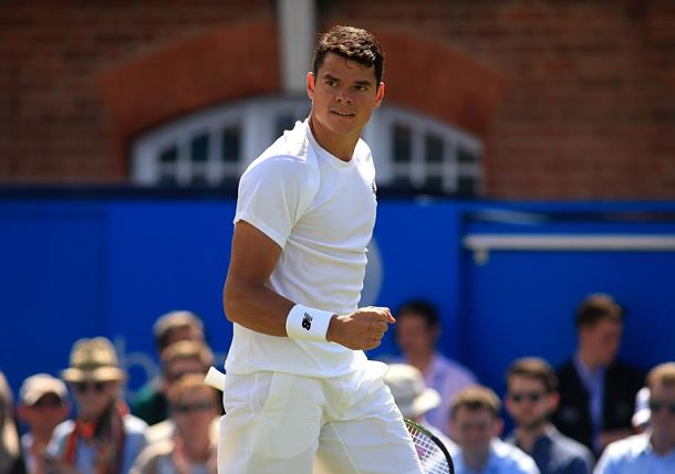 Raonic out of Queen's Club with Pectoral Injury  