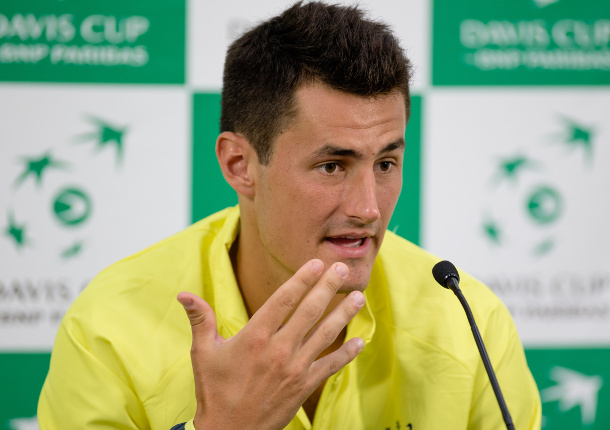 Tomic Questions Kyrgios Illness During Davis Cup Loss 