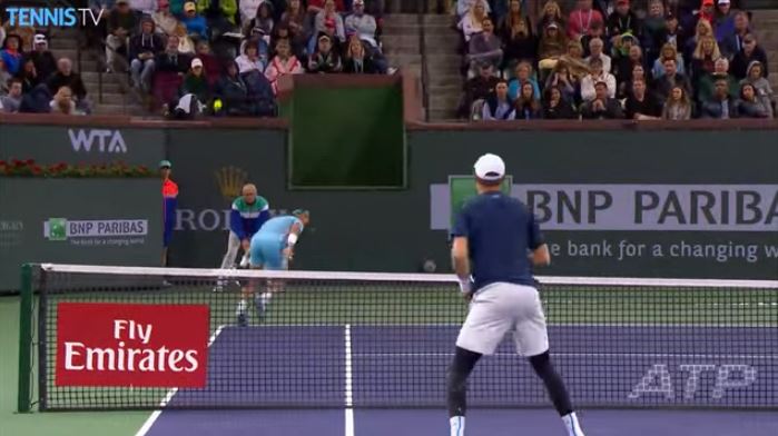 Watch: Nadal’s Amazing Doubles Get  