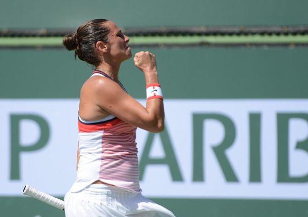 Vinci on Point as Bencic Goes Down  