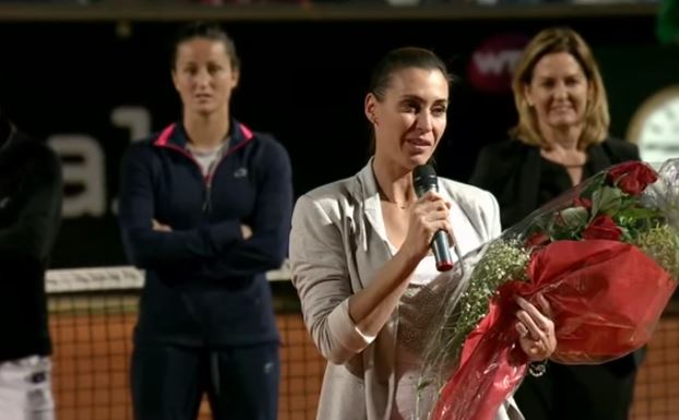 Ciao, Flavia! Pennetta Gets a World-Class Send-Off in Rome 