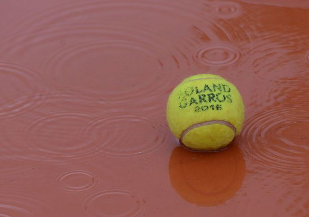 Roland Garros rain