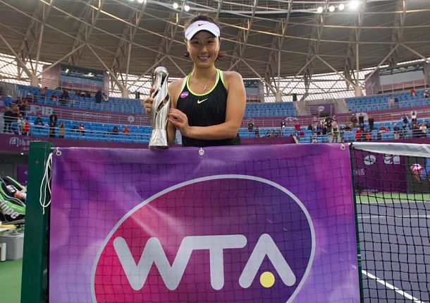 Peng Shuai Wins Maiden Title in Tianjin 