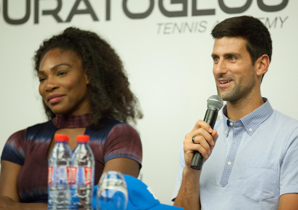 Serena Williams, Novak Djokovic