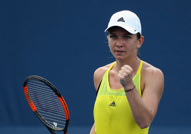 Halep Survives Tussle with Aiava, but Ankle Causes Concern 