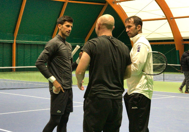 Djokovic's Training: Family & Football 