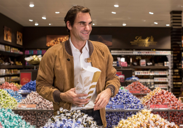Watch: Federer Launches Chocolate Museum  