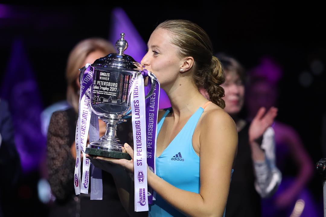 Mladenovic Outlasts Putintseva to Win Maiden WTA Title in St. Petersburg 
