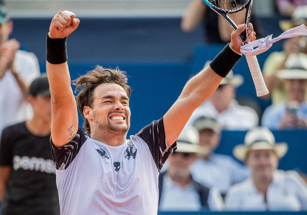Fognini Flies to Fifth Title in Gstaad 