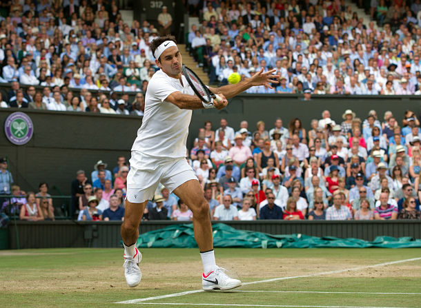 On a Day of Shock, Federer Emerges Invigorated  