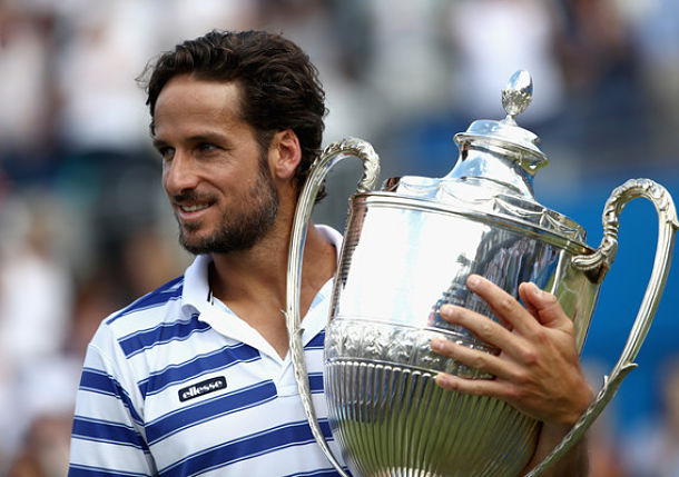 Lopez Edges Simon in Thriller, Claims Second Queen's Club Crown 