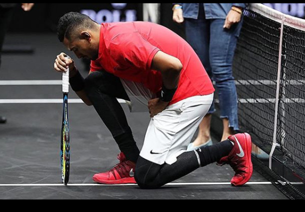 Kyrgios: Kneeling is Family Tribute, Not Trump Protest