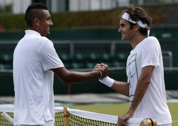 Federer Disputes Kyrgios On Chat Controversy 