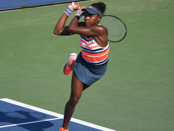 Gauff Signs With Head 