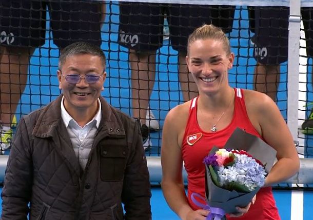 Babos Defeats Kozlova for Tapei City Title  