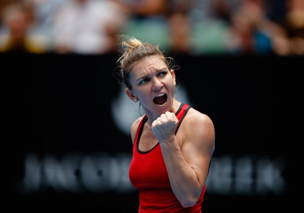 Gritty Halep Saves Three Match Points, Subdues Davis In Epic 