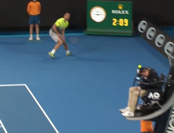 Troicki's Backhand Scores a Direct Hit on Keothavong 