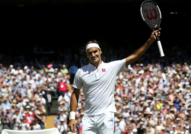 Federer Celebrates Grass Return, Spikes RG Ratings 