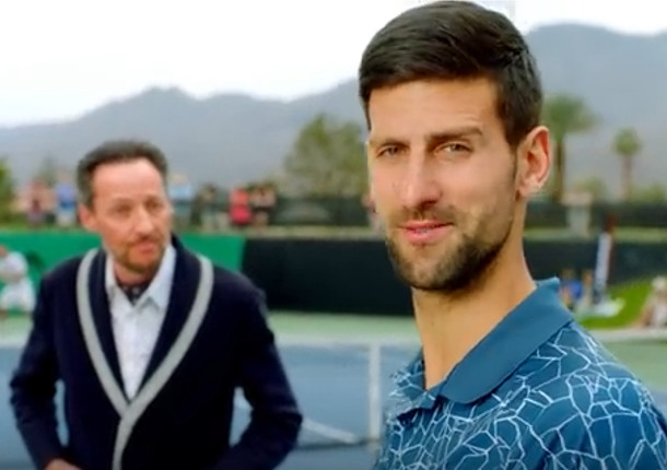 Watch: Novak Stars in New Ad Campaign 