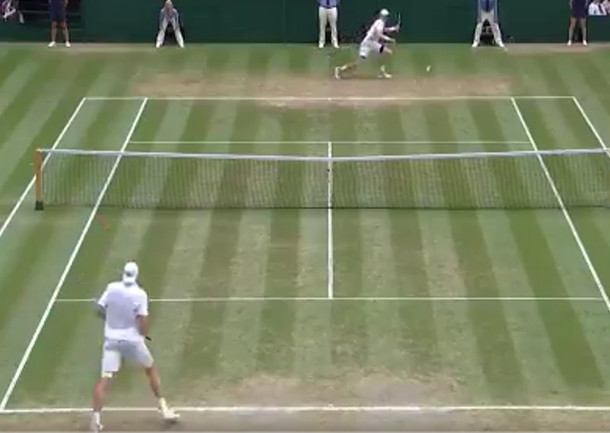 Watch: Anderson's Lefty Forehand Key To Epic Win 
