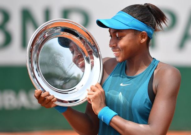 Florida's Coco Gauff is Youngest Girls Champion in 25 Years at Roland Garros 