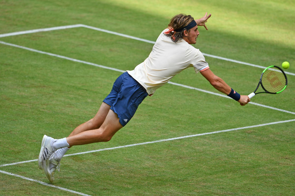 Pure Magic: Tsitsipas Dive Volley in Halle  