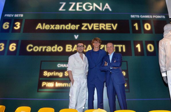 Alexander Zverev Inks Deal with Italian Luxury Brand Ermenegildo Zegna  