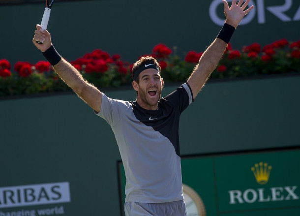 Del Potro Withdraws from Indian Wells Due to Knee Issues 