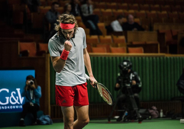 Tsitsipas Soars To Historic First Title in Stockholm 