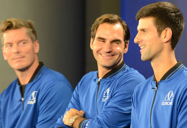 Federer, Djokovic on Calling Shots 