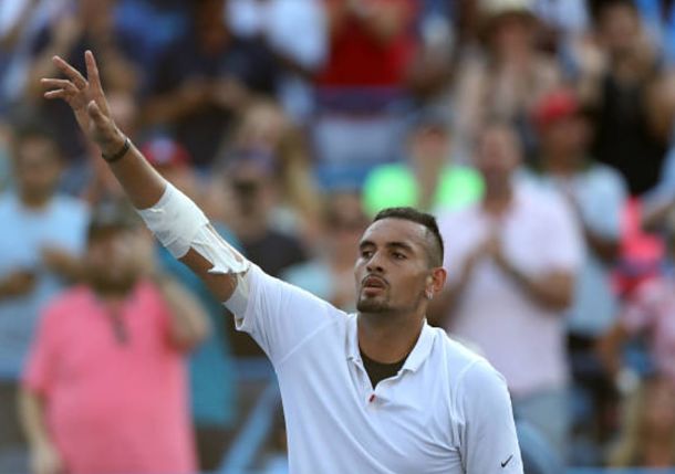 Kyrgios on Loss: My Head's in the Shed 