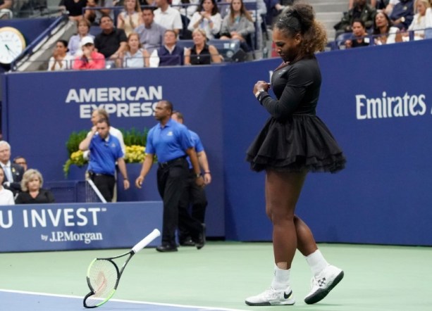 Serena Smashed Racquet Sells for $20,910 