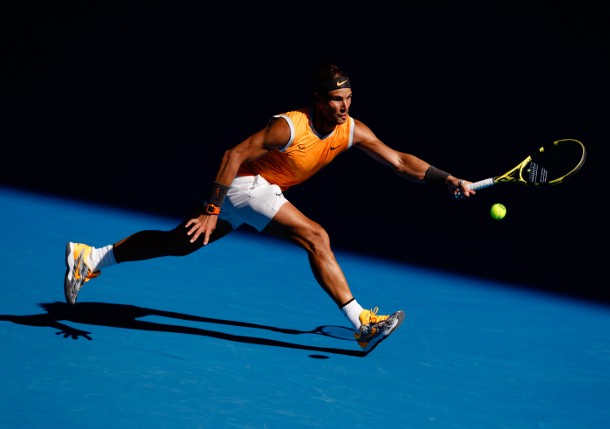 Nadal Storms Into AO Quarterfinal vs. Tiafoe 
